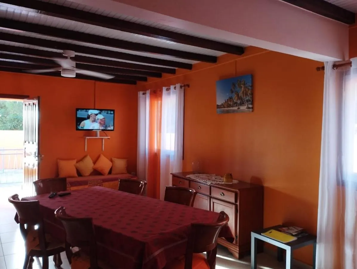 Apartment Appartement Vue Mer: Spacieux et Climatisé à Bouillante Guadeloupe