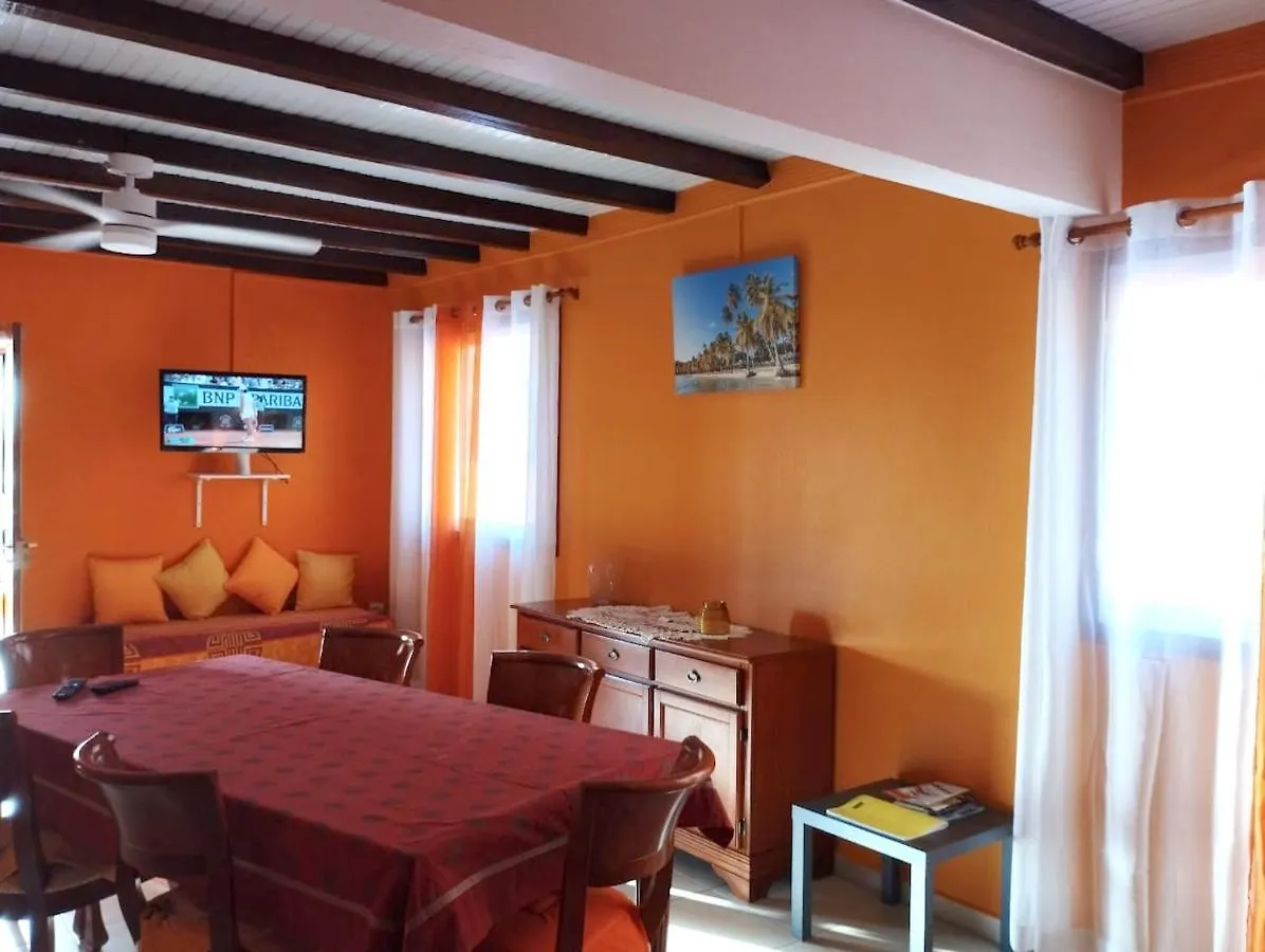 Appartement Vue Mer: Spacieux et Climatisé à Bouillante Apartment